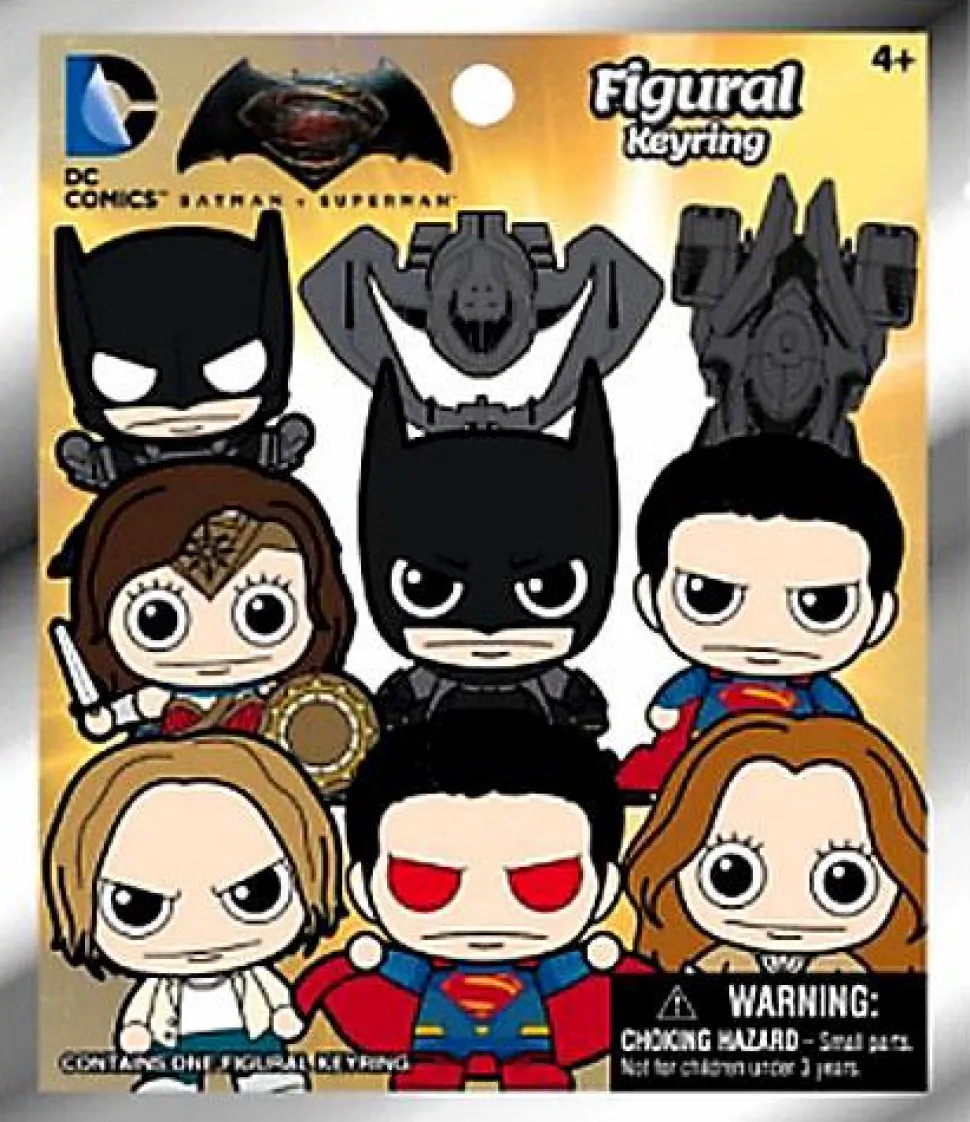 Batman vs Superman: Dawn of Justice - 3D Figural Keychain Single Blind Bag