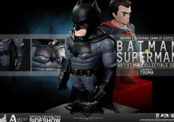 Batman vs Superman: Dawn of Justice - Batman and Superman Artist Mix Bobble Head Hot Toys Figures (Set of 2)