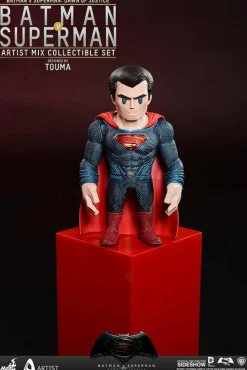Batman vs Superman: Dawn of Justice - Batman and Superman Artist Mix Bobble Head Hot Toys Figures (Set of 2)
