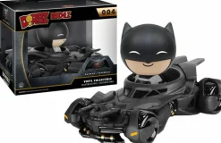 Batman vs Superman: Dawn of Justice - Batman with Batmobile Dorbz Ridez Vinyl Figure **Non-Mint Packaging**