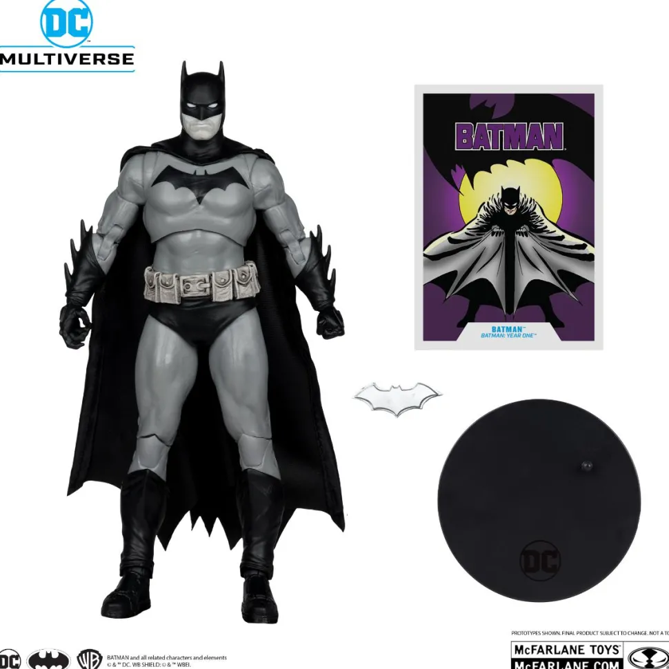 Batman: Year One - Batman (Year One: Part 4) DC Multiverse Gold Label Platinum Edition 7" Scale Action Figure