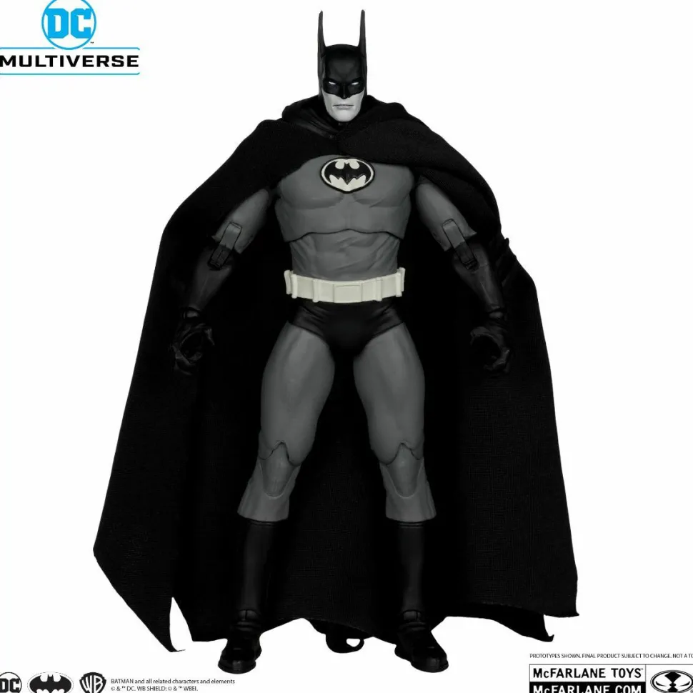 Batman: Year Two - Batman DC Multiverse Black & White Accent Edition Gold Label 7" Scale Action Figure