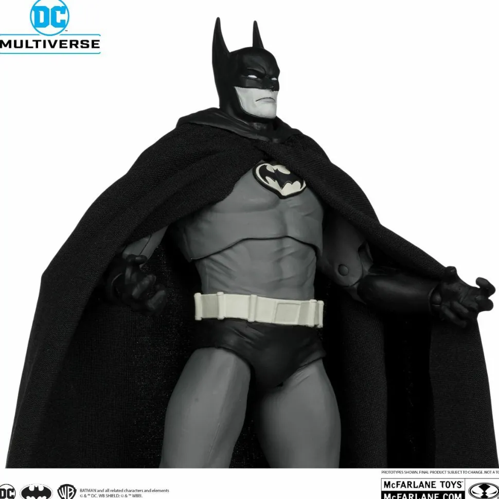 Batman: Year Two - Batman DC Multiverse Black & White Accent Edition Gold Label 7" Scale Action Figure