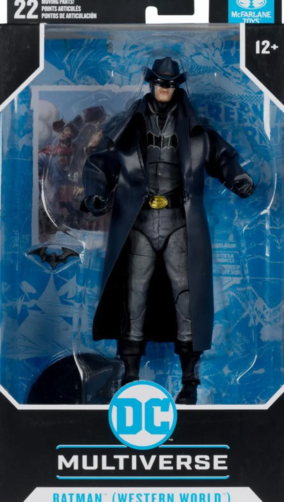 Batman/Superman: Archive of Worlds - Cowboy Batman (Western World) DC Multiverse 7" Scale Action Figure