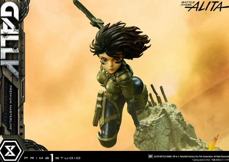 Battle Angel Alita - Alita Gally 1/4 Scale Statue