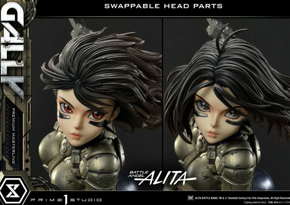 Battle Angel Alita - Alita Gally 1/4 Scale Statue