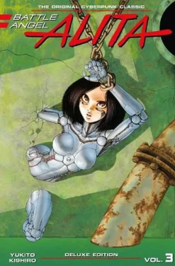 Battle Angel Alita - Deluxe Edition Volume 03 Manga Hardcover Book
