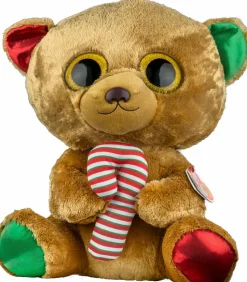 Beanie Boos - Bella the Bear with Candy Cane Large 18” Plush