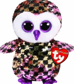 Beanie Boos - Checks the Owl Flippable 6” Plush
