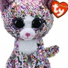 Beanie Boos - Confetti the Multicolor Cat Flippable 6” Plush