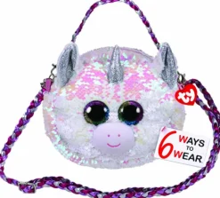 Beanie Boos - Diamond the Unicorn Flippable Handbag