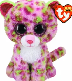 Beanie Boos - Lainey the Pink Leopard 6” Plush