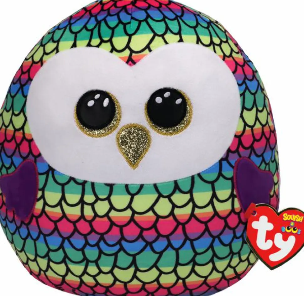 Beanie Boos - Owen the Owl Squish-A-Boo 12” Plush