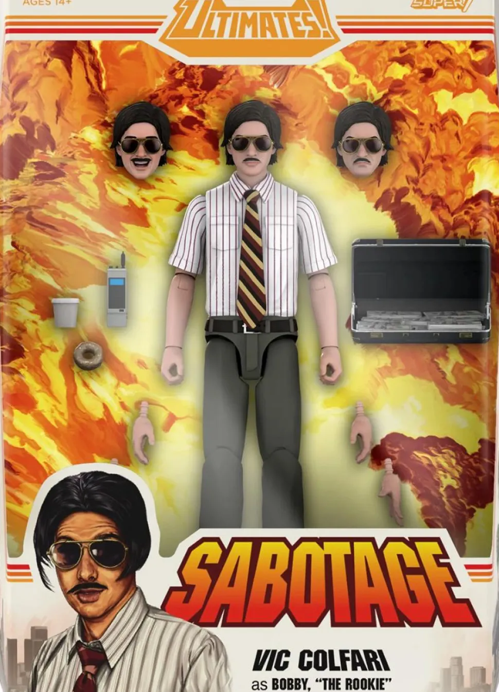 Beastie Boys: Sabotage - Wave 1 Ultimates! 7" Scale Action Figure Bundle (Set of 3)
