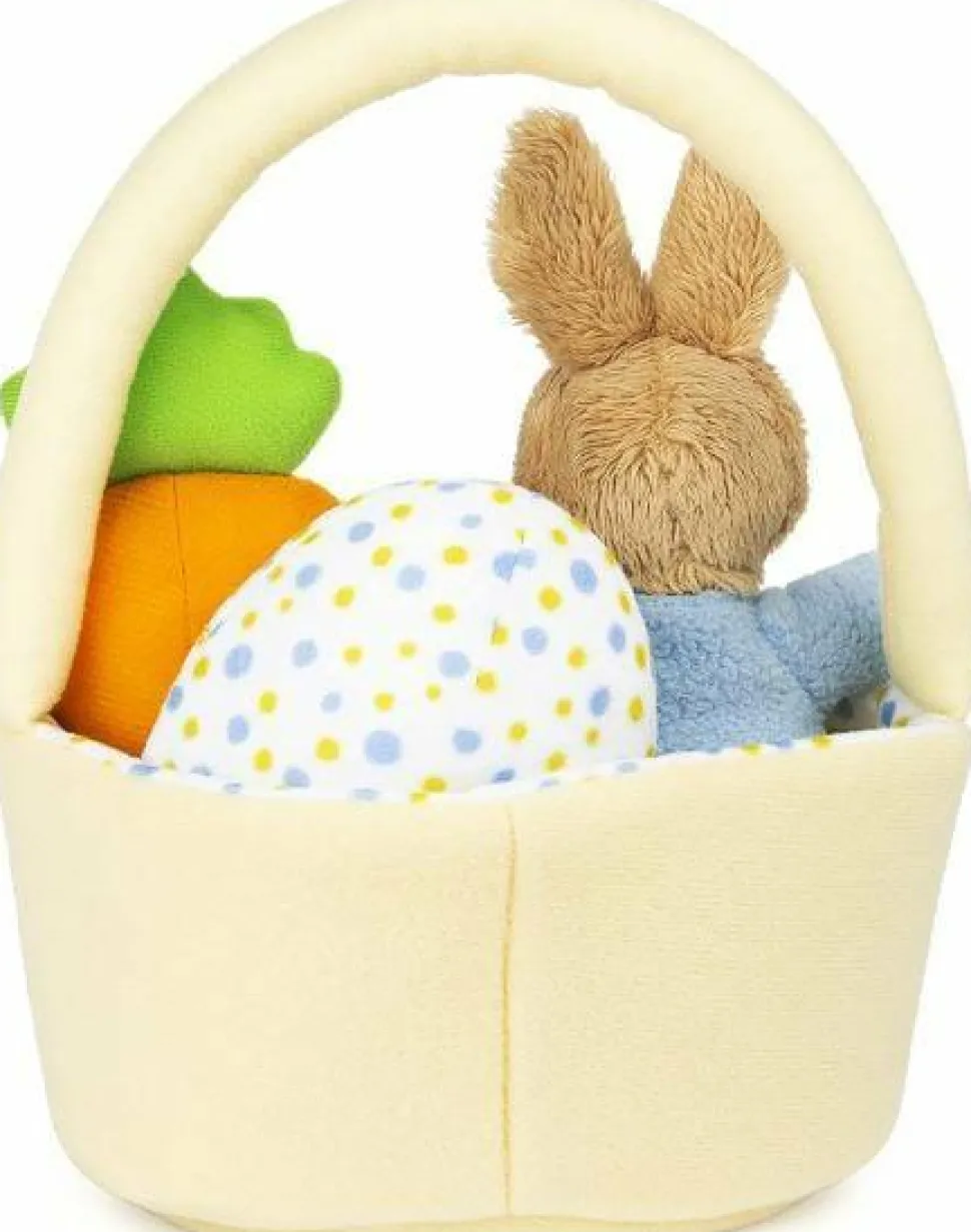 Beatrix Potter - Peter Rabbit in Basket Re-Softables 10" Plush Playset