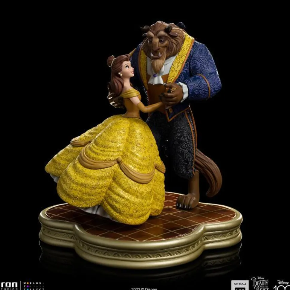 Beauty And The Beast (1991) - Belle & Beast 1/10th Scale Statue