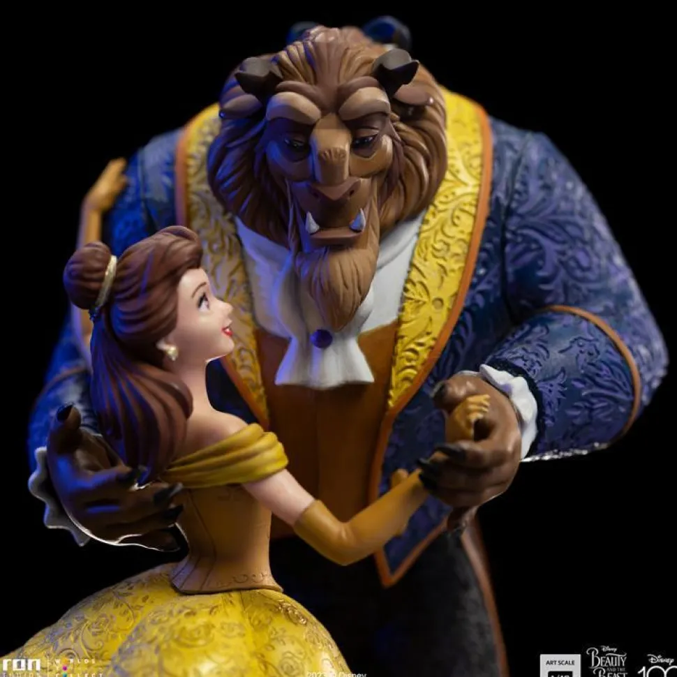 Beauty And The Beast (1991) - Belle & Beast 1/10th Scale Statue