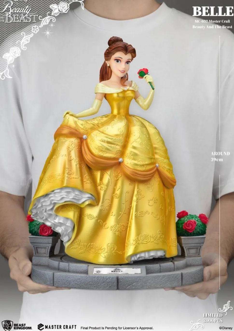 Beauty and the Beast (1991) - Belle Master Craft 15" Statue