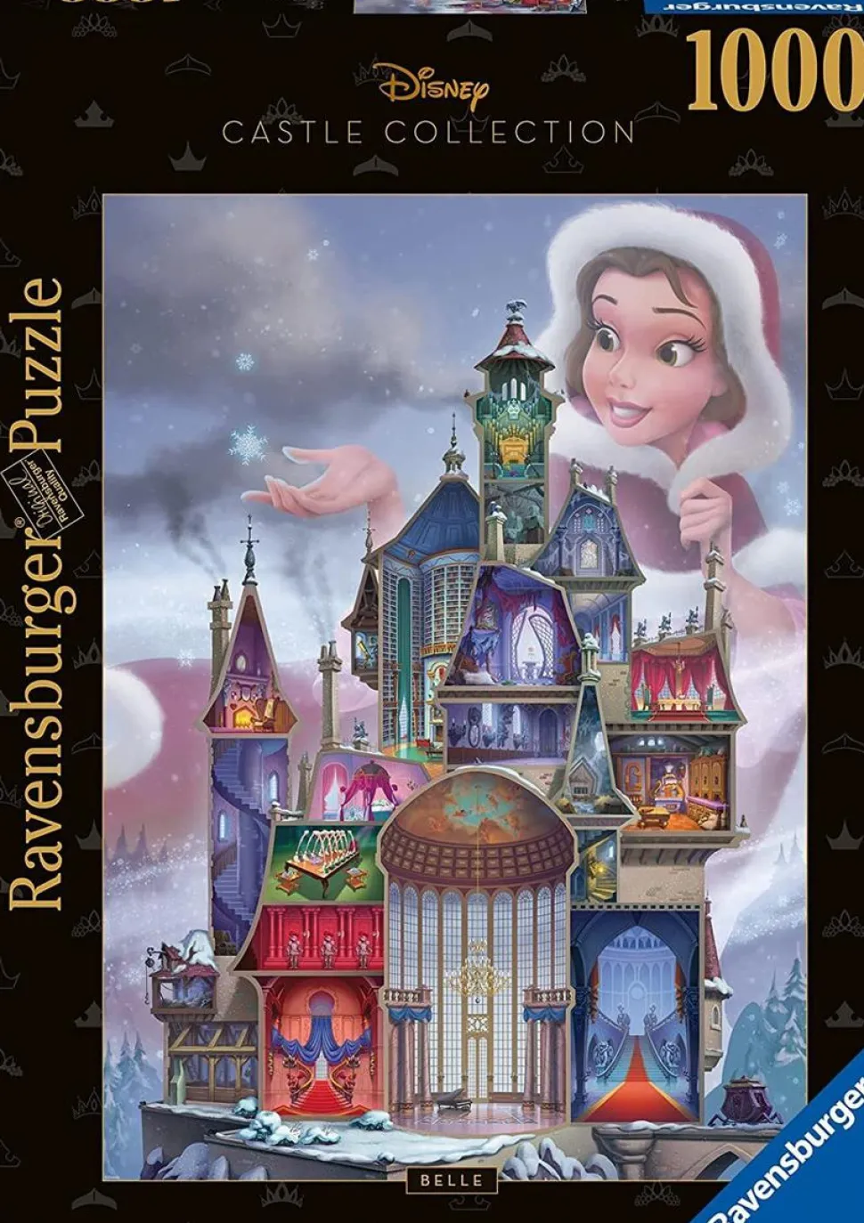 Beauty and the Beast (1991) - Belle Disney Castle Collection 1000 Piece Jigsaw Puzzle