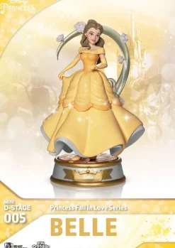 Beauty and the Beast (1991) - Belle Disney Princess Fall in Love Series Mini D-Stage 3" PVC Statue