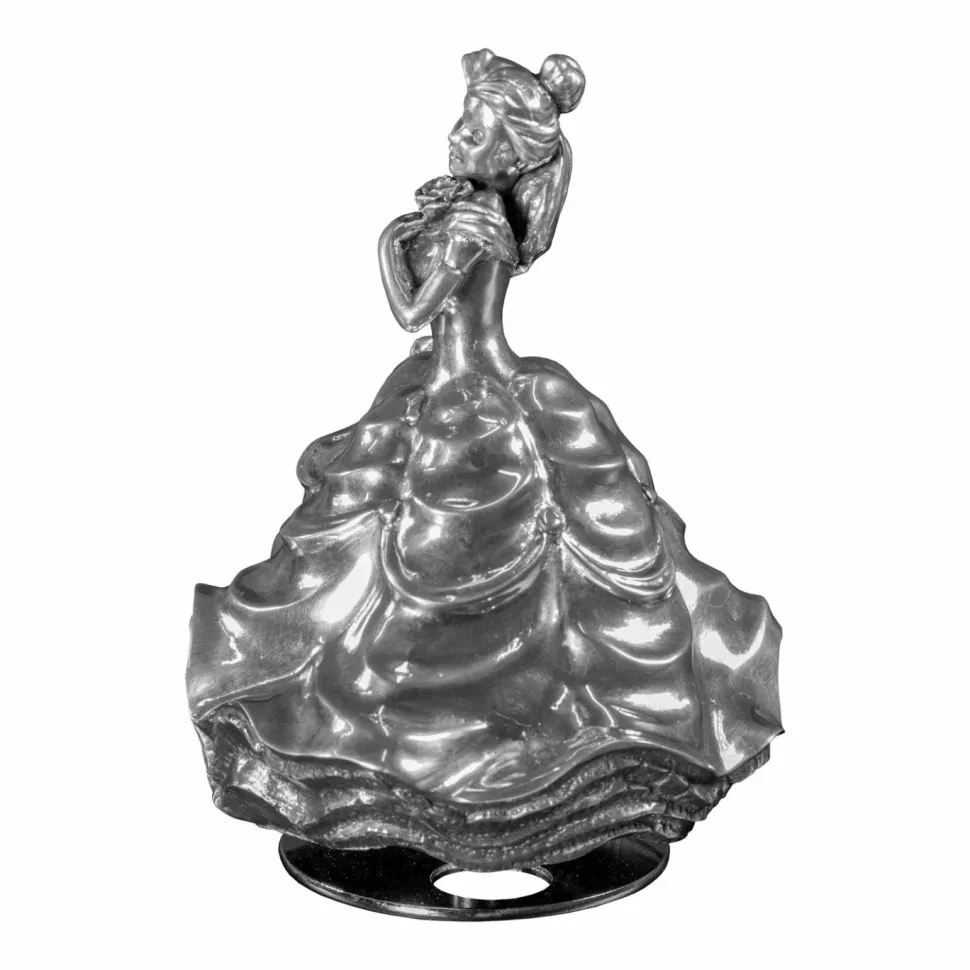 Beauty and the Beast (1991) - Belle 4.5" Pewter Music Carousel