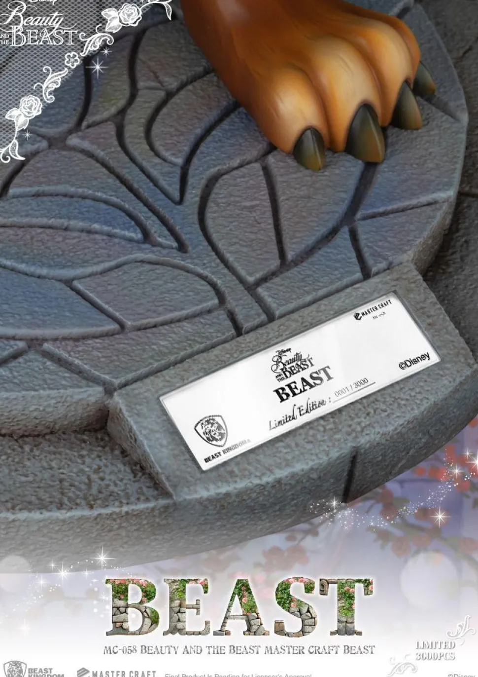 Beauty and the Beast (1991) - Beast Master Craft 15" Statue