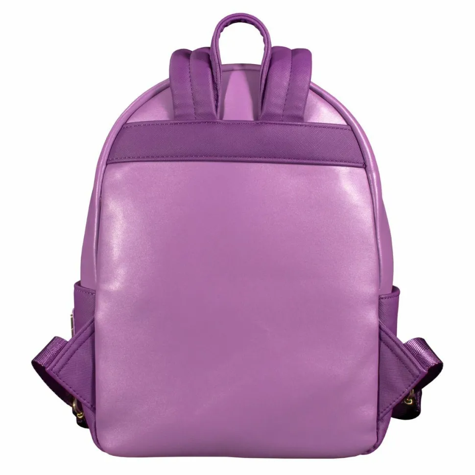 Beauty and the Beast (1991) - Castle Snap Flap 12" Faux Leather Mini Backpack