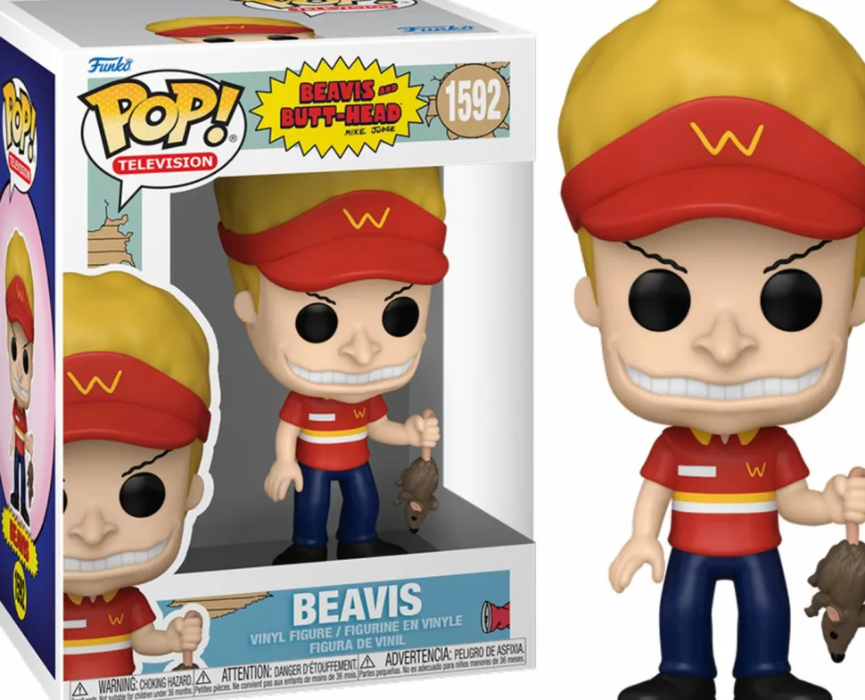 Beavis and Butt-Head - Beavis (Burger World Uniform) Pop! Vinyl Figure
