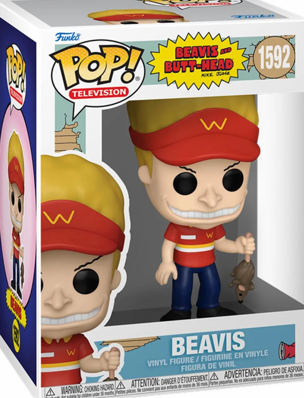 Beavis and Butt-Head - Beavis (Burger World Uniform) Pop! Vinyl Figure