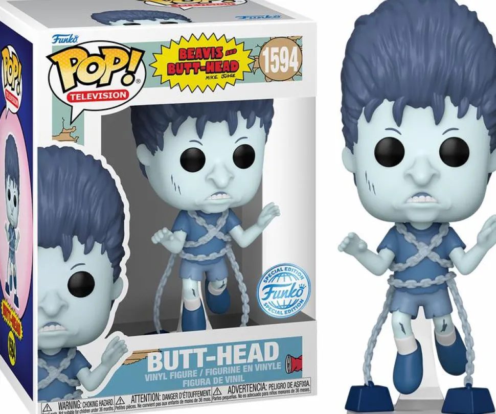 Beavis and Butt-Head - Butt-Head (Ghost) Pop! Vinyl Figure (Popcultcha Exclusive)