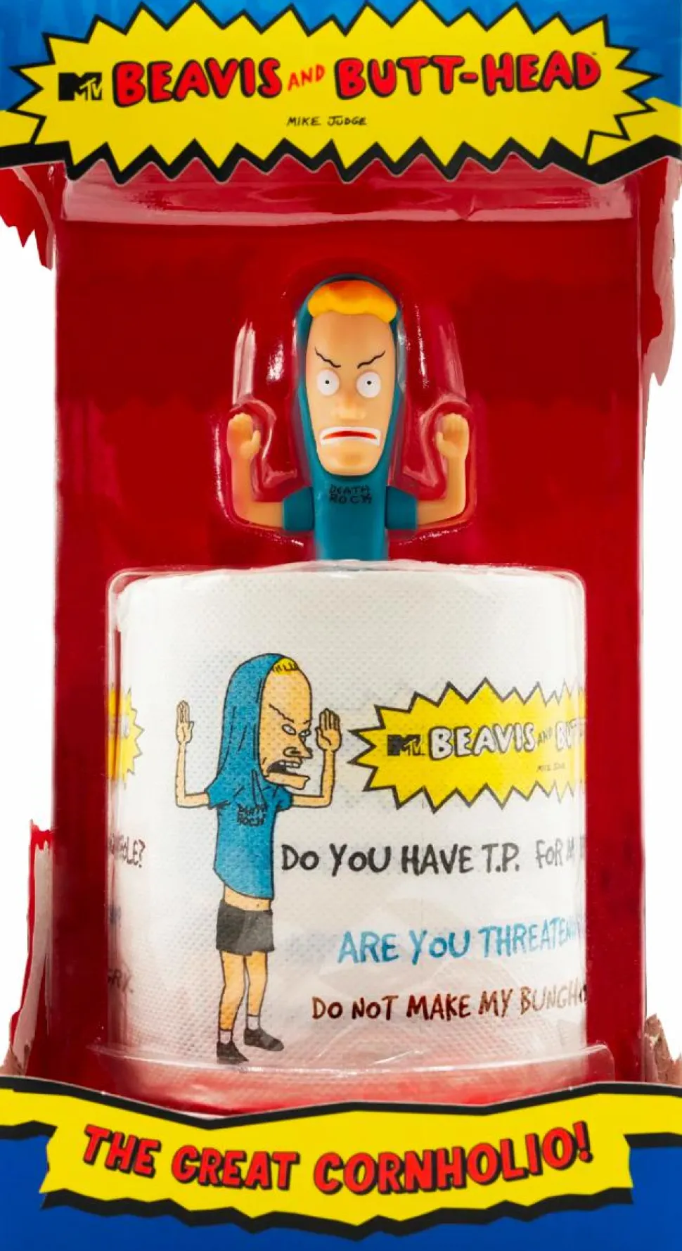 Beavis and Butt-Head - The Great Cornholio ReAction 3.75” Action Figure & TP Box Set (2022 SDCC Exclusive)