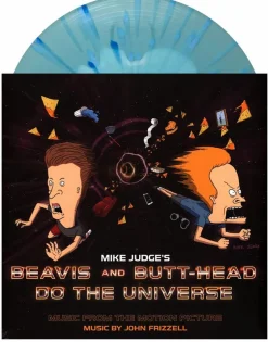 Beavis and Butt-Head Do the Universe - Music from the Motion Picture by John Frizzell LP Vinyl Record (Blue Splatter Coloured Vinyl)