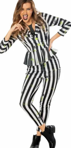 Beetlejuice (1988) - Beetlejuice Deluxe Women's Adult Costume