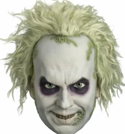 Beetlejuice (1988) - Beetlejuice Deluxe Adult Injection Mask (One Size Fits Most)