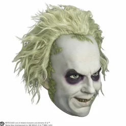 Beetlejuice (1988) - Beetlejuice Deluxe Adult Injection Mask (One Size Fits Most)