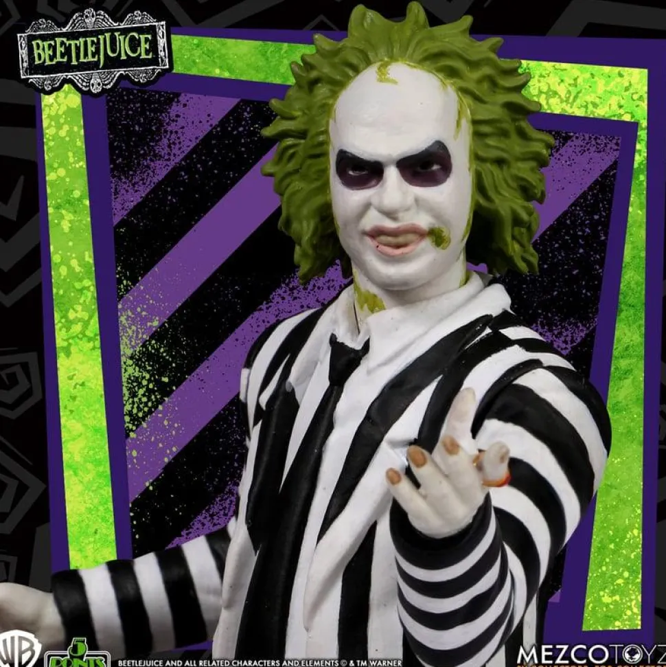 Beetlejuice (1988) - Beetlejuice 5 Points 3.75" Scale Action Figure Bundle (Set of 2)