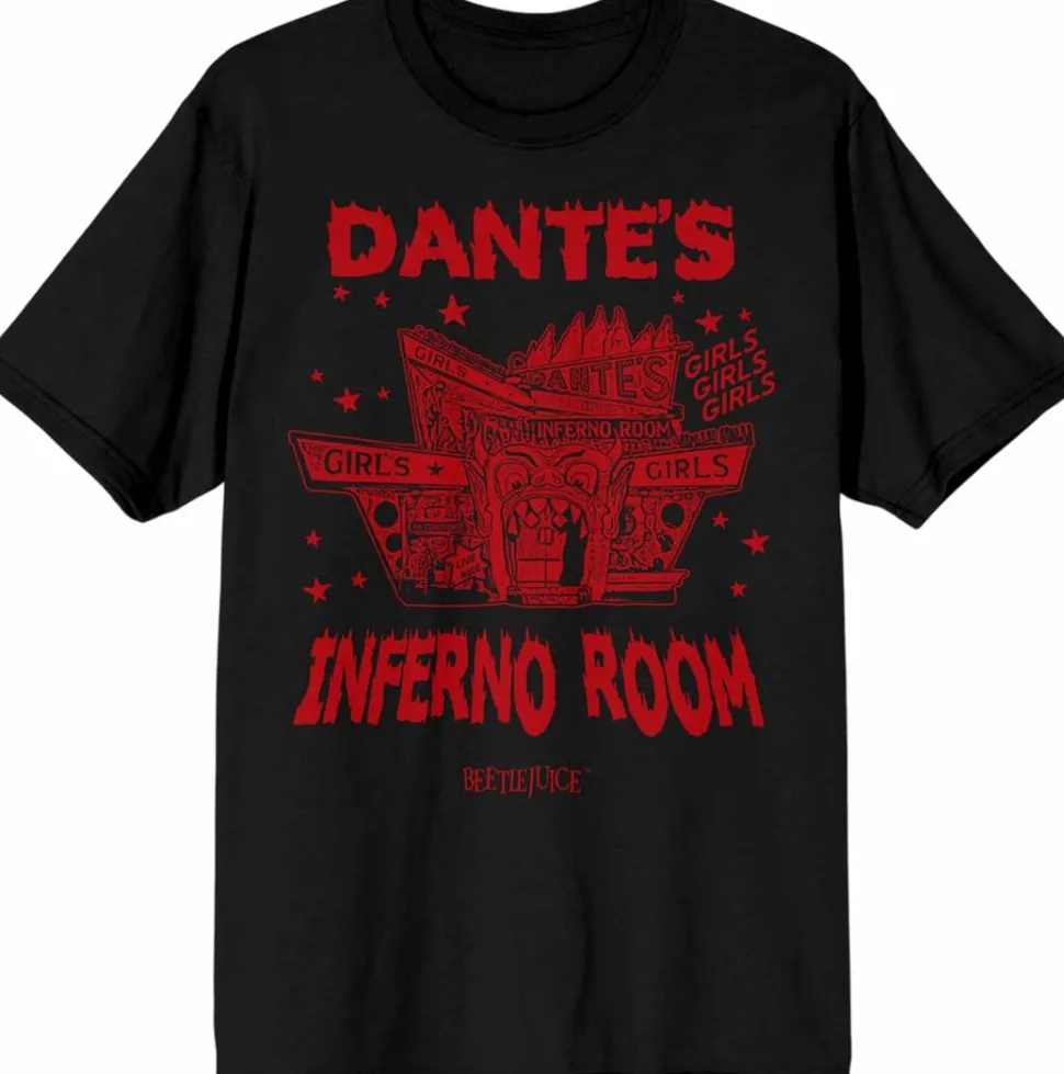 Beetlejuice (1988) - Dante's Inferno Room Black T-Shirt