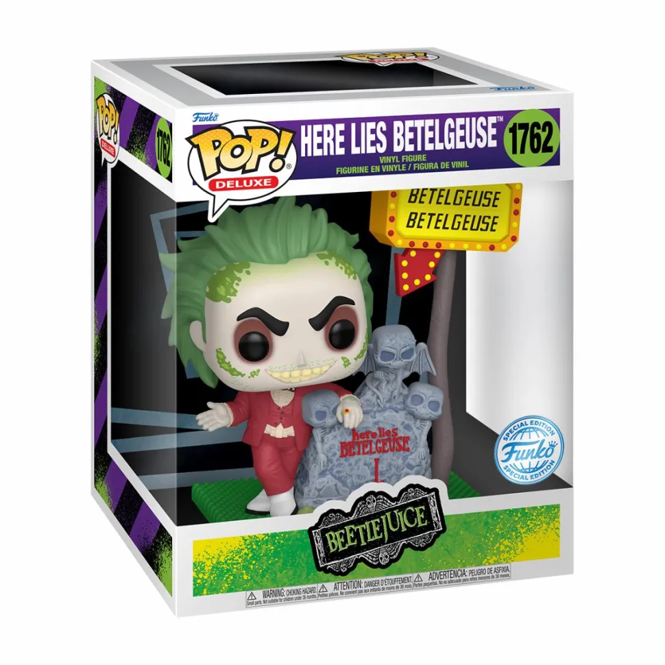 Beetlejuice (1988) - Here Lies Betelgeuse Deluxe Pop! Vinyl Figure
