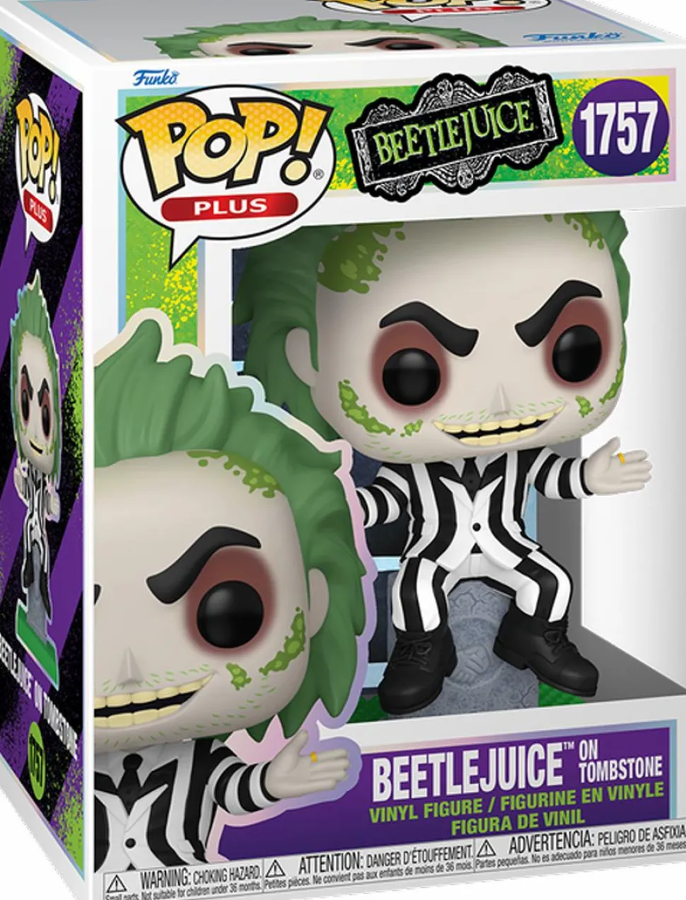 Beetlejuice - Beetlejuice on Tombstone Pop! Vinyl Figure
