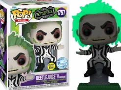 Beetlejuice - Beetlejuice on Tombstone Glow in the Dark Pop! Plus Vinyl Figure