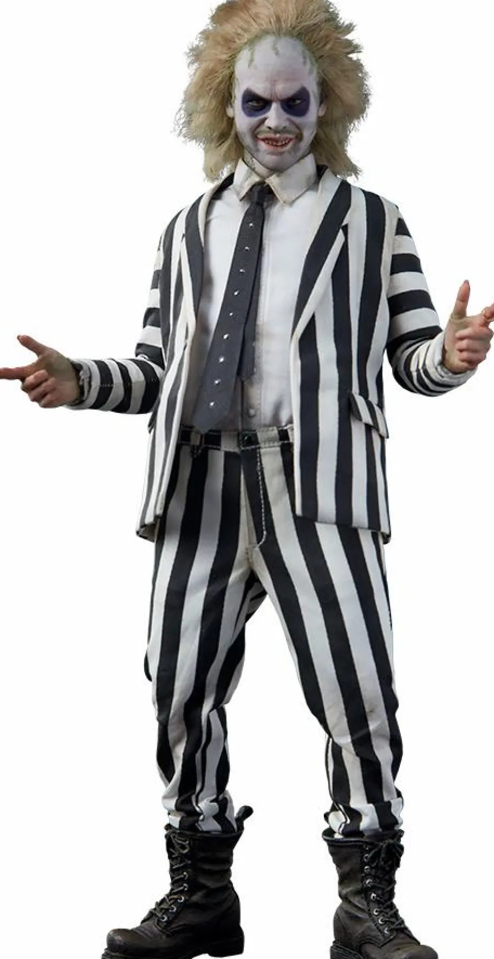 Beetlejuice - Beetlejuice in Striped Suit 1/6th Scale Action Figure