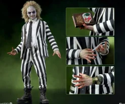 Beetlejuice - Beetlejuice in Striped Suit 1/6th Scale Action Figure