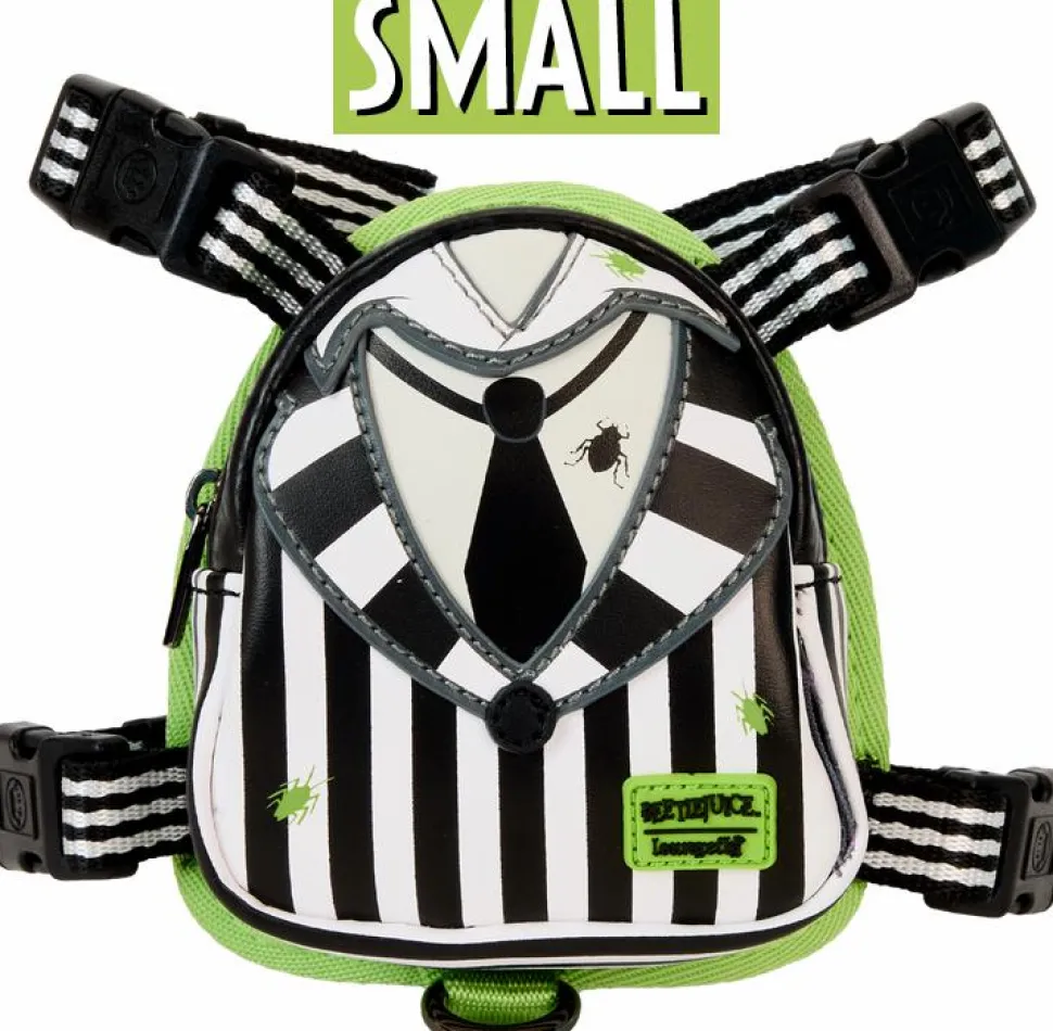 Beetlejuice - Cosplay Mini Backpack Dog Harness (Small)