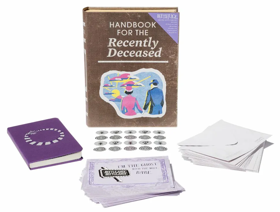Beetlejuice - Handbook for the Recently Deceased Deluxe Note Card Set