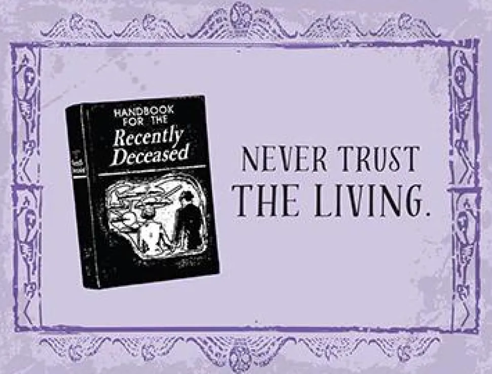 Beetlejuice - Handbook for the Recently Deceased Deluxe Note Card Set