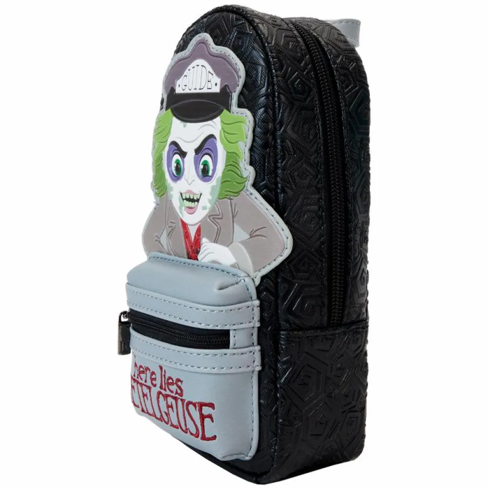 Beetlejuice - Here Lies Betelgeuse Tour Guide 8" Faux Leather Pencil Case