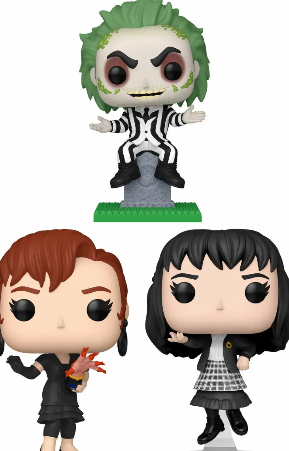 Beetlejuice - Strange and Unusual Pop! Vinyl Figure Bundle (Set of 3)