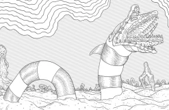 Beetlejuice - The Official Colouring Book Paperback Book