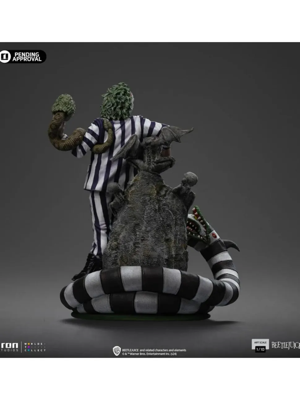 Beetlejuice Beetlejuice (2024) - Beetlejuice 1/10th Scale Statue