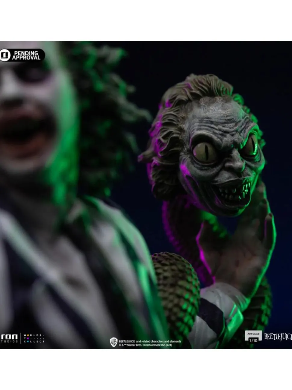 Beetlejuice Beetlejuice (2024) - Beetlejuice 1/10th Scale Statue